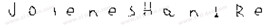 JolenesHand Regular字体转换